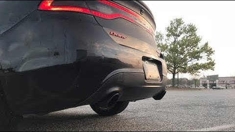 Muffler Delete on 2.4L Dodge Dart