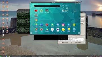 Quick test of scrcpy on my ROCK PI 4