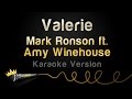 Mark ronson ft amy winehouse  valerie karaoke version
