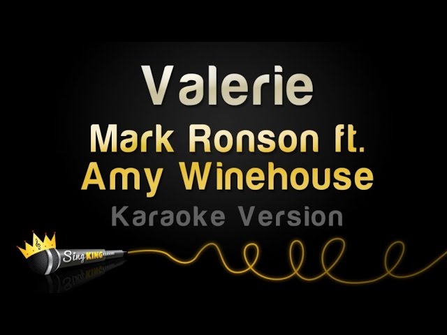 Mark Ronson ft. Amy Winehouse - Valerie (Karaoke Version) class=