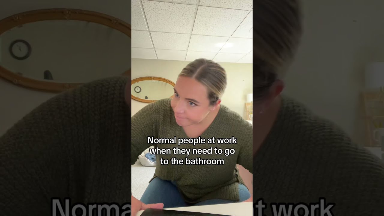 Normal People Vs Teachers Using The Bathroom