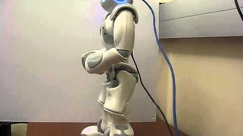 NAO Robot Stand up and sit down  - Original Motion