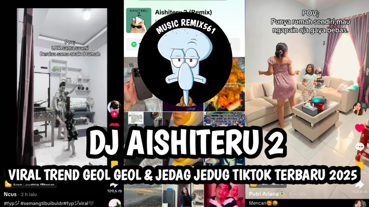 DJ AISHITERU 2 VIRAL TREND GEOL GEOL & JEDAG JEDUG TIKTOK TERBARU 2025