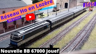 Locomotive diesel BB 67400 Isabelle