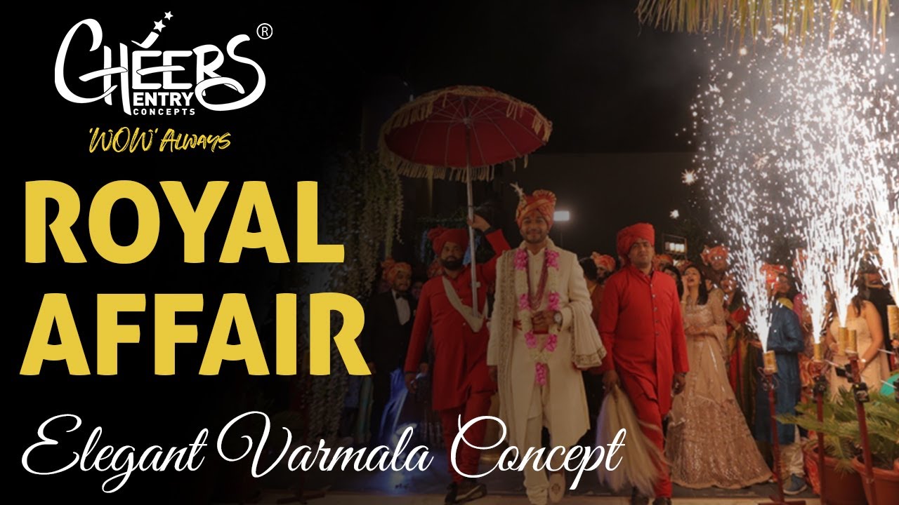 Anand Astha Elegant New Grand Jaimala Couple Bride Groom Wedding Entry Concepts Themes Varmala Best