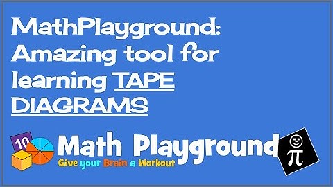 Math Playground and Thinking Blocks to learn tape diagrams
