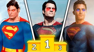 Todos SUPERMANs do CINEMA por Nivel de Poder | Feitos de Força e Habilidades