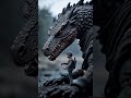 Cinematic AI Scene | A Lone Warrior and His Dragon | GOT Vibes