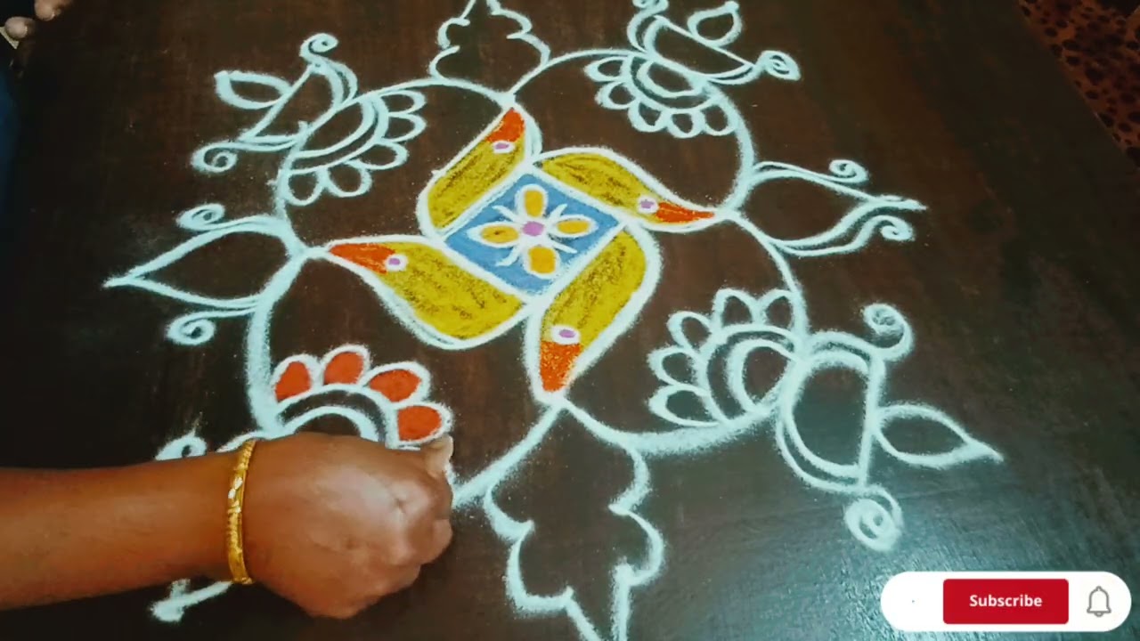 5.1.நாளை.மாசிதிங்கள்.முருகன்உகந்த.. சஷ்டி போட அழகான கோலம்