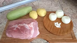 Как приготовить Идеальное Овощное Рагу😋 Очень Вкусный Ужин. Овощное рагу с мясом.