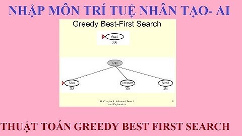 [AI 04] - Thuật Toán Greedy Best First Search