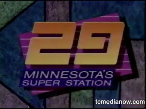 KITN Channel 29 Super Station Promotion 1988; Minnesota's Super Station