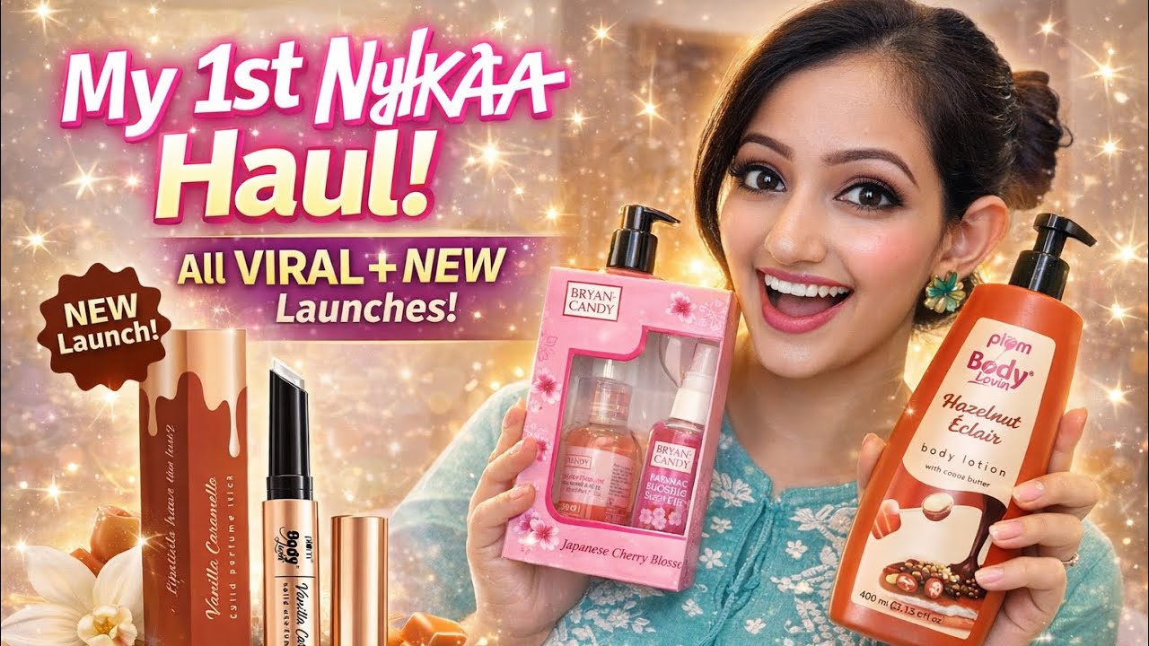 First Nykaa Haul 2026 of NEW Launches! 💕All the Viral & Must-Try Products 