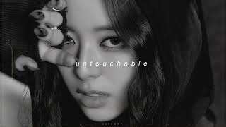 itzy - untouchable (sped up + reverb) Resimi