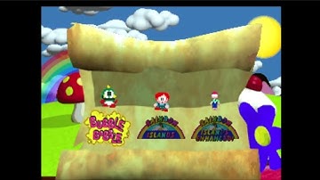 Bubble Bobble also featuring Rainbow Islands - Sony PlayStation - Intro & Title Screen