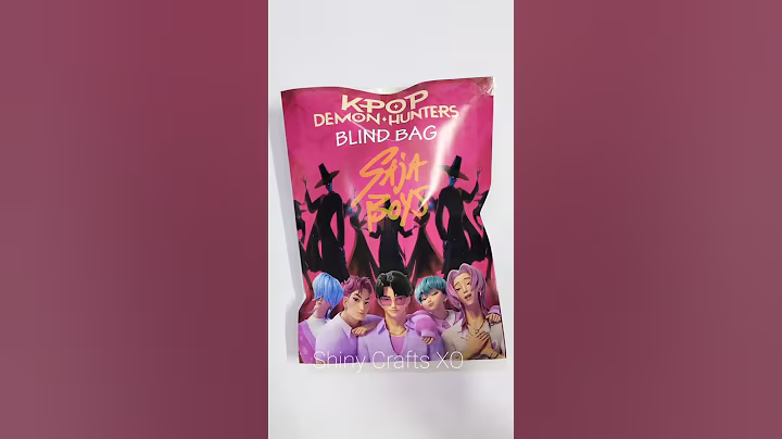 Kpop demon hunters saja boys blind bag🩷#trending#shorts#kpop#kpopdemonhunters#blindbag#fyp