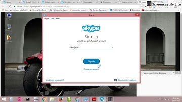 How to fix skype login problem in windows 8.1