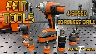 Fein Tools 4-Speed Cordless Drill Showcase - Trick-Tools.com