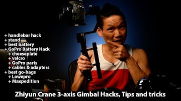 Zhiyun Crane Tips, Tricks and Hacks to make it the best gimbal for almost everything