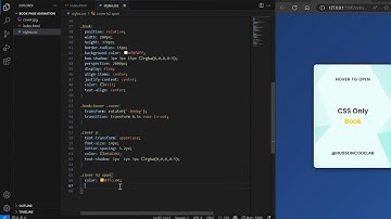 Silent Coding: Create a 3D Book Animation Using Just CSS! |
