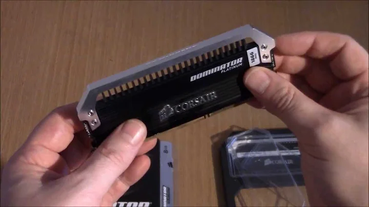 Corsair Dominator Platinum. Unboxing and overview