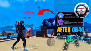 No Recoil UMP, Mp40, Thompson+ TRICK ON MOBILE FREE FIRE | SMG | AFTER UPDATE