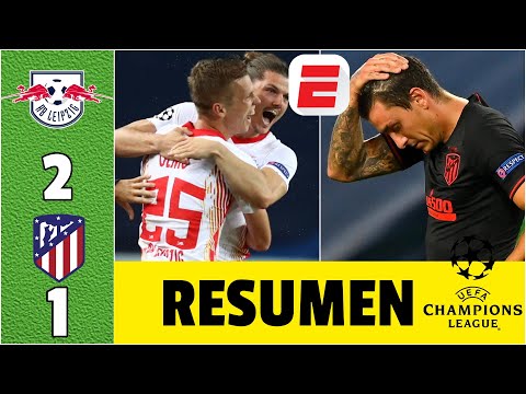 Leipzig 2-1 Atlético Madrid | Resumen UCL | ELIMINADO el Atleti. Alemanes vs PSG SEMIS de CHAMPIONS