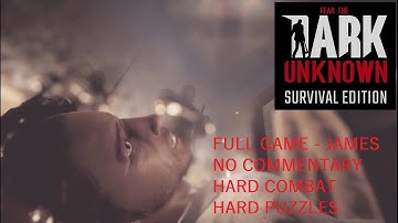 Fear the Dark Unknown - Hard Mode / Hard Puzzles - Full Game - No Commentary - James