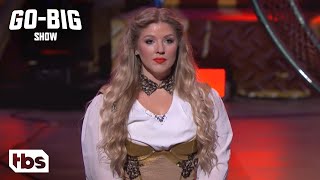 Go Big Show: Daredevil Bello Nock's Daughter Jump ropes 42 Feet In The Air (Clip) | TBS