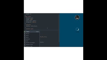 Loading Spinner with Html And CSS #Shorts