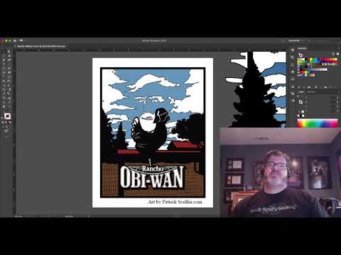 How to Make A Star Wars Travel Poster in Adobe Illustrator. - YouTube