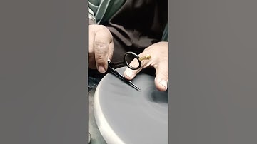 Sharpening hair cutting scissors amazing skills #sharpe #usa #black #shears