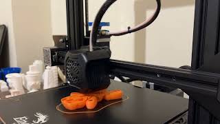My New hobby :) 3D Print, Flexy poppy model timelapse.