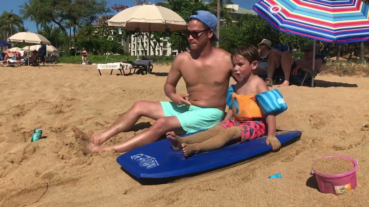 Foxen beach sledding