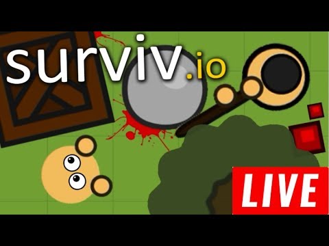 CARTOON PUBG?! | Surviv.io | Livestream (Improved)