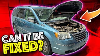 I got my Daughter a Broken Minivan from IAA and it was FREE! Can we fix it?