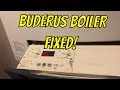 Buderus Logamax Plus GB142 Gas Wall Hung Boiler Not Working