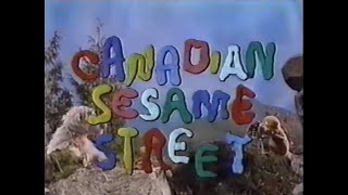 Canadian Sesame Street - Opening Credits 1995