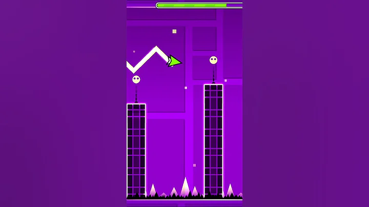 Stereo Madness with ONLY WAVE #gd #geometrydash #shorts