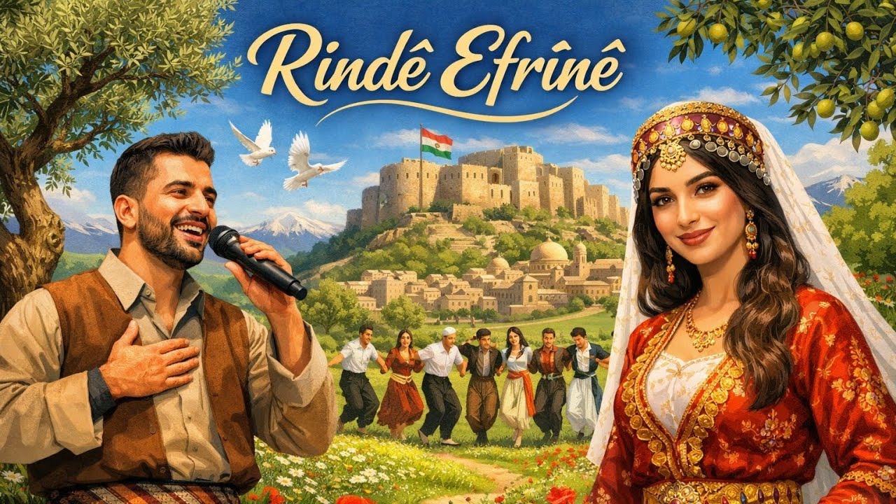 Kurdish song _ Rindê Efrînê_ أغنية كردية _ رنده عفرينه_ official audio 