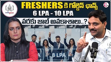 Codegnan : 🎯 Freshers’ Golden Opportunity! Earn 6 LPA to 10 LPA Starting Package @codegnan