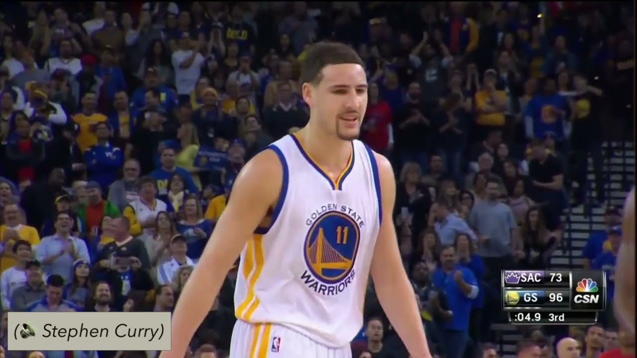 Remembering Klay Thompson's record-breaking 37-point quarter