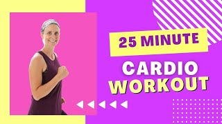 25 Minute Home Cardio Workout, No Equipment