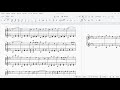 アリクイワルツ piano sheet