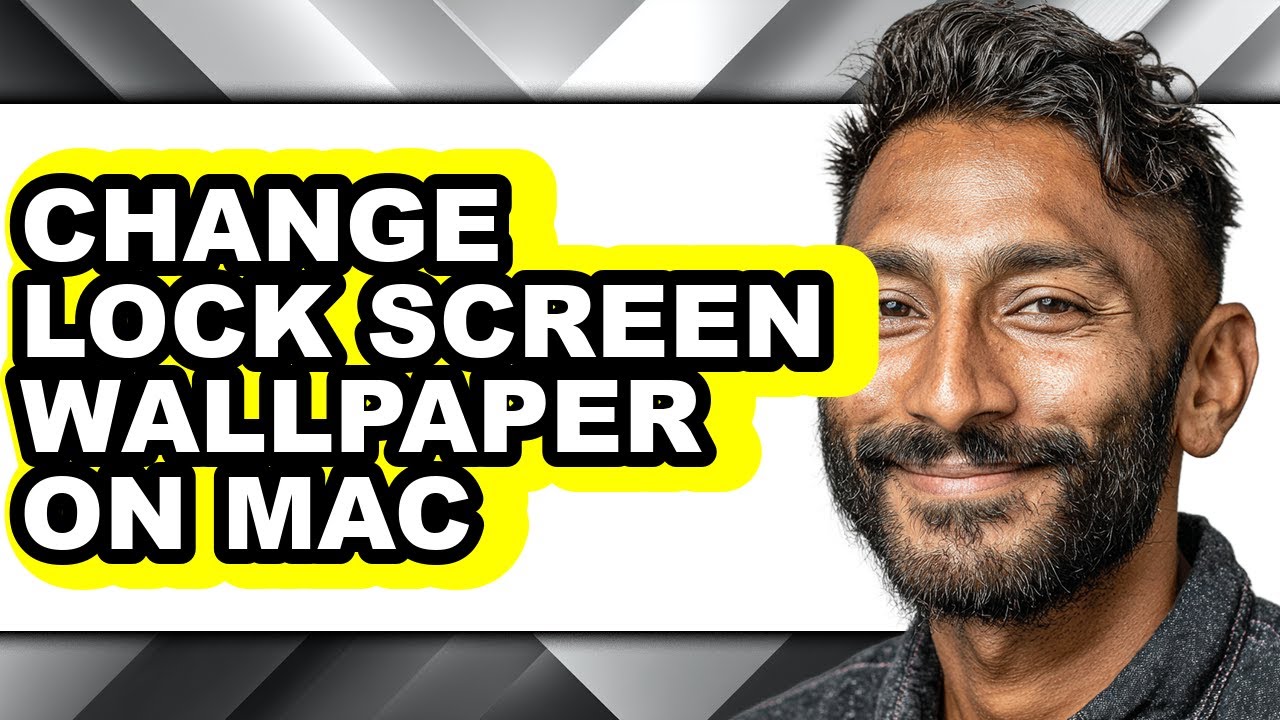 How to Change Lock Screen Wallpaper on Mac - Step by Step - YouTube