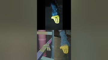 Huggy Wuggy Comback Animation Behind the Scenes 🛠️⚙️#poppyplaytime #blender3d #meme #animation