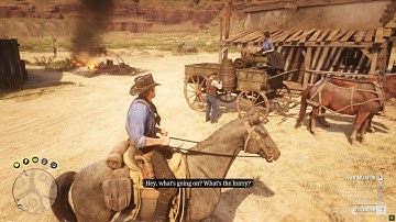 Inaccessible random encounters for Arthur in New Austin - Red Dead Redemption 2