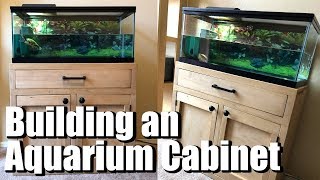 Building An Aquarium Cabinet
