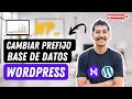 🔥Cómo cambiar el PREFIJO de las Tablas de Base de Datos de WORDPRESS