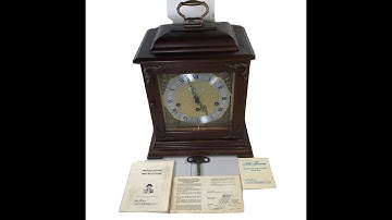 Seth Thomas LEGACY 8 day Westminster Chime Mantel Clock 2 Jewels A403-001 W/Key & Original Paperwork